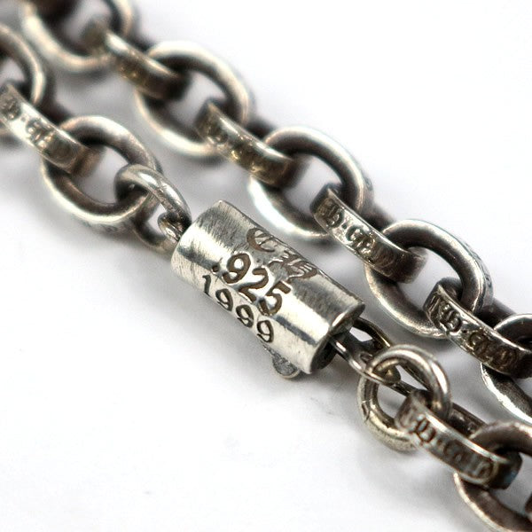 CHROME HEARTS Paper Chain Bracelet Silver