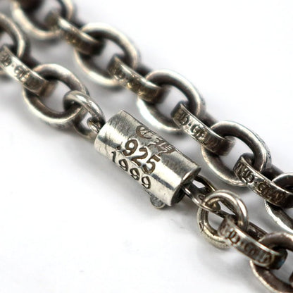 CHROME HEARTS Paper Chain Bracelet Silver