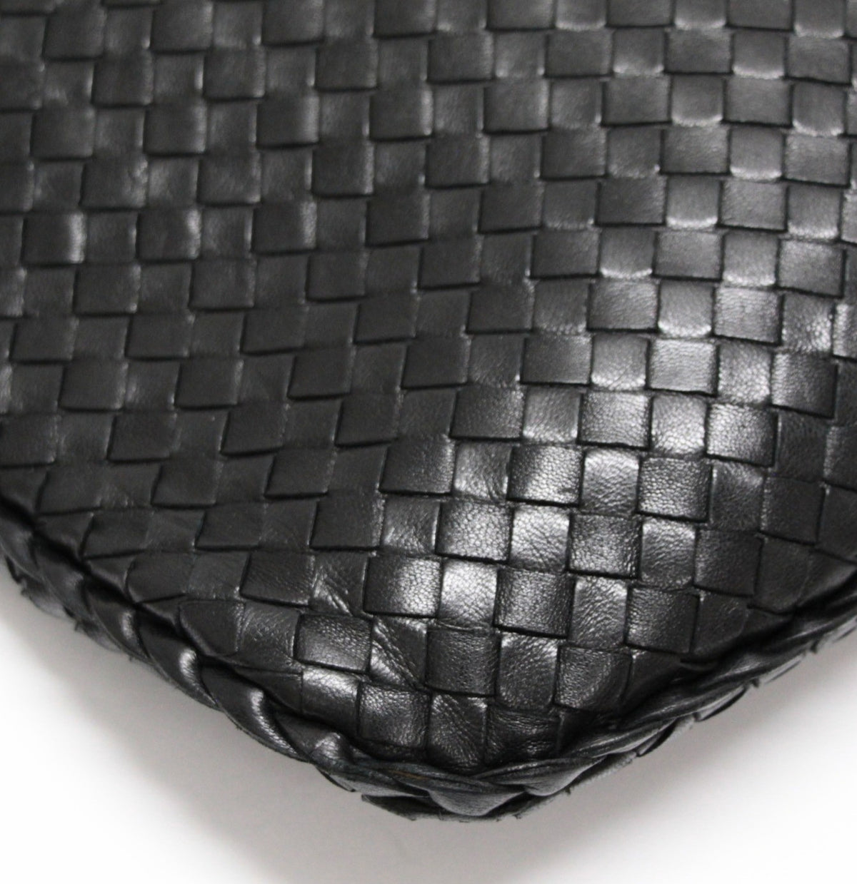 BOTTEGA VENETA Intrecciato Hobo Bag Black