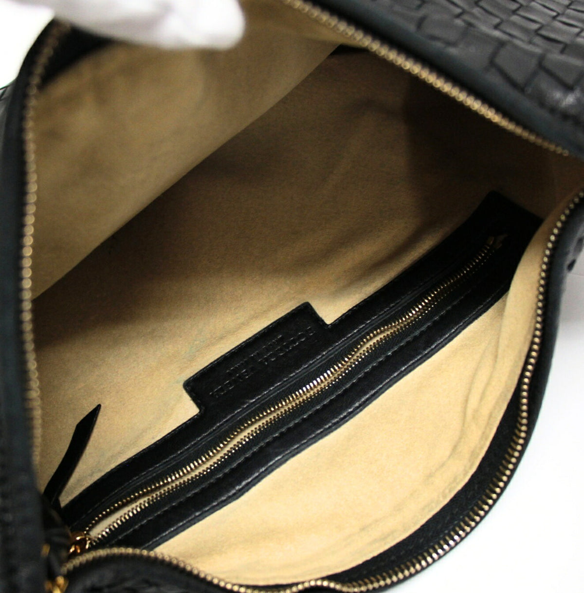 BOTTEGA VENETA Intrecciato Hobo Bag Black