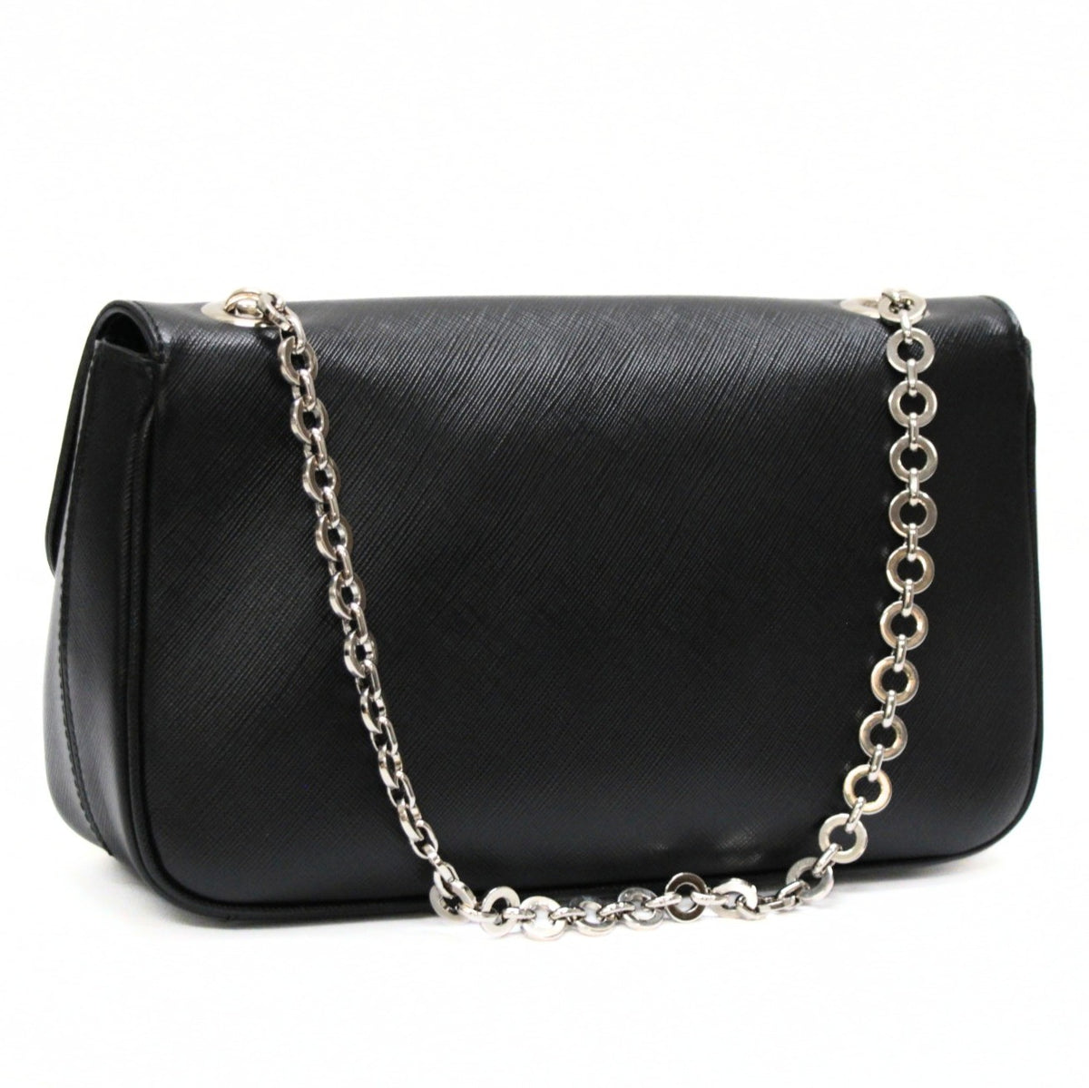 Salvatore Ferragamo Gancini Bag Black