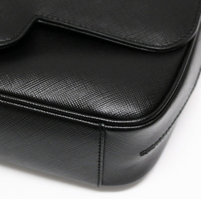 Salvatore Ferragamo Gancini Bag Black
