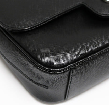 Salvatore Ferragamo Gancini Bag Black