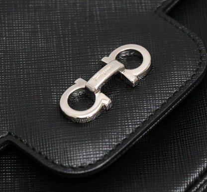 Salvatore Ferragamo Gancini Bag Black