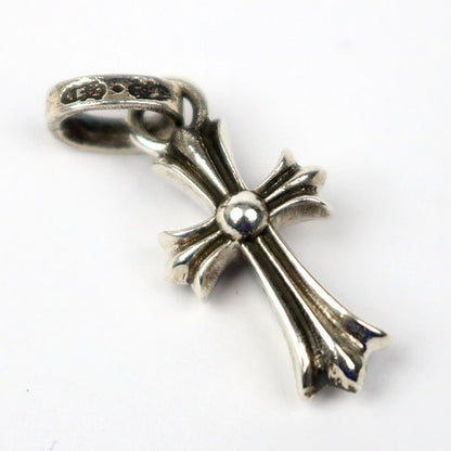 CHROME HEARTS New Model Baby Fat Cross Pendant SV925 Silver