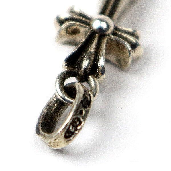CHROME HEARTS New Model Baby Fat Cross Pendant SV925 Silver