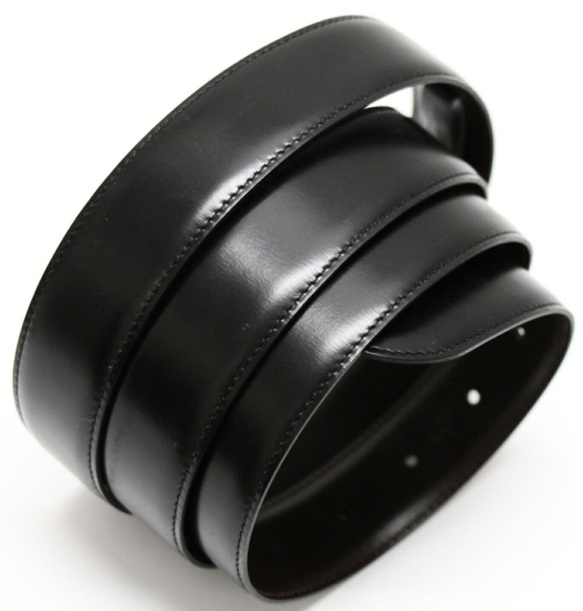 Cartier Santos Leather Belt Black