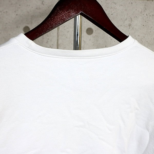 CHROME HEARTS Neck Arm Logo Crewneck Sweatshirt White Size L