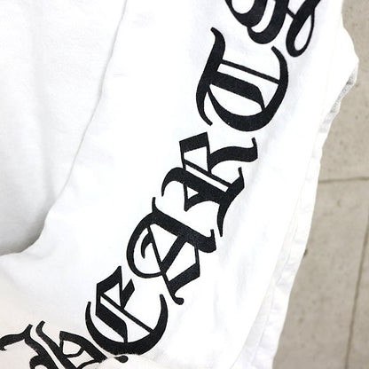 CHROME HEARTS Neck Arm Logo Crewneck Sweatshirt White Size L
