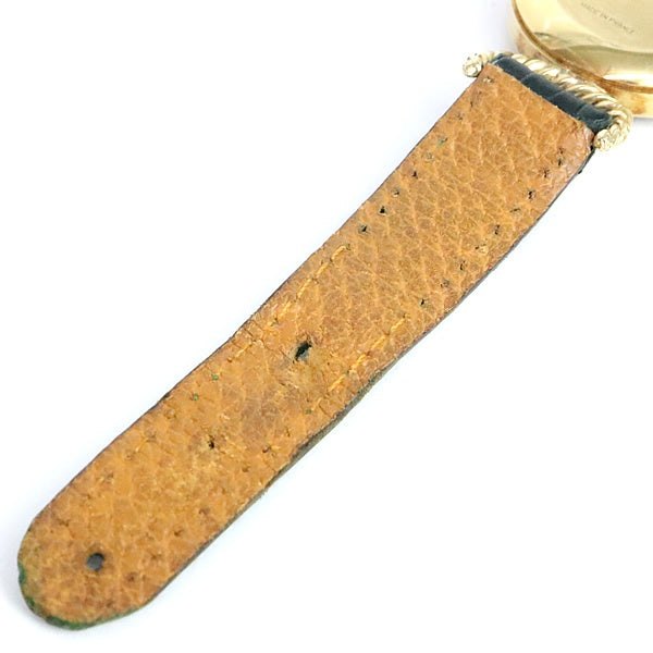 GUCCI Antique Malachite Green Gold Watch