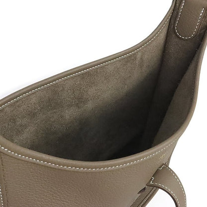 HERMES Evelyne 3PM Taurillon Bag Etoupe