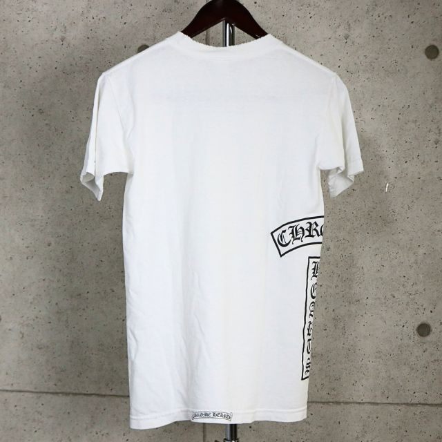 CHROME HEARTS Old BS Fleur T-Bar T-Shirt White Size S