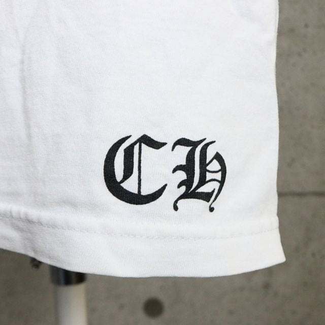 CHROME HEARTS Old BS Fleur T-Bar T-Shirt White Size S