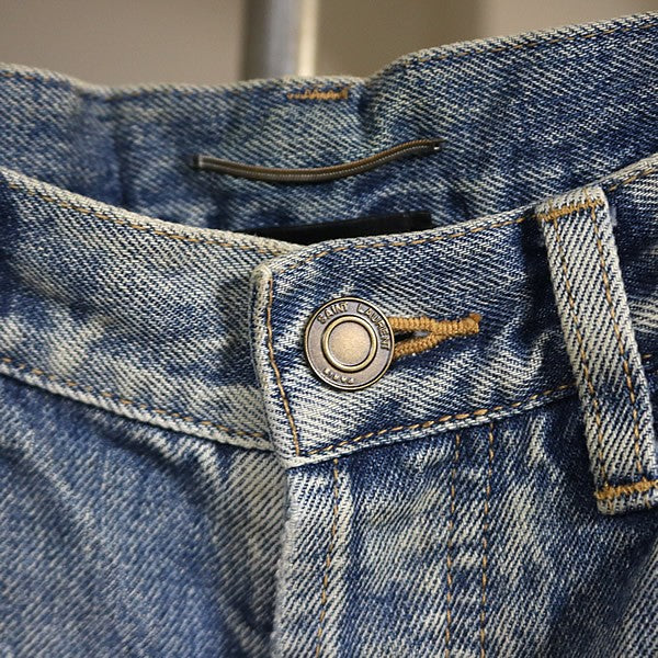 SAINT LAURENT PARIS 22SS D31 RP-MW Denim Blue Size 26