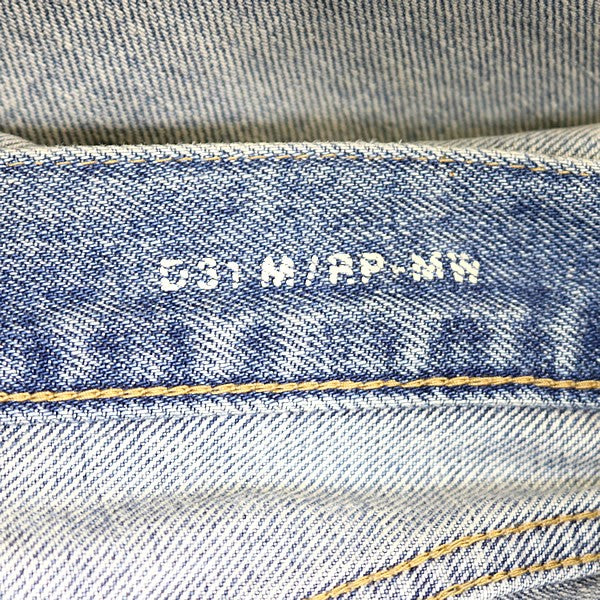 SAINT LAURENT PARIS 22SS D31 RP-MW Denim Blue Size 26