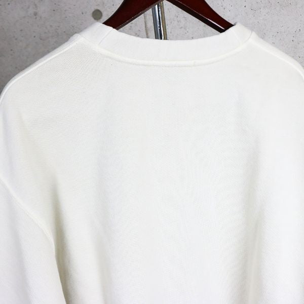 STONE ISLAND V-Neck Sweat Cardigan Beige Sweatshirt Size XXXL