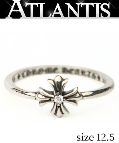 CHROME HEARTS Bubblegum CH Plus 1P Ring Silver Size JP 12.5