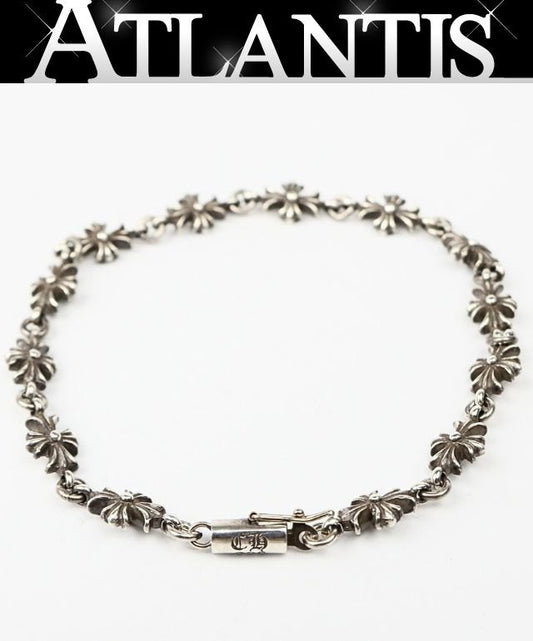 CHROME HEARTS Tiny ECH Plus Bracelet 13-Link Silver SV925
