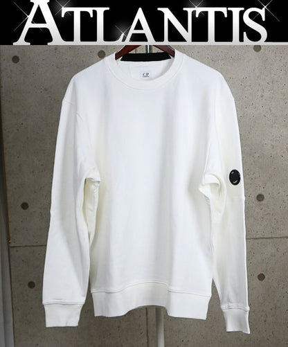 C.P. Company Diagonal Raised Sweatshirt White Size XXL
