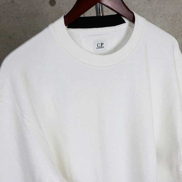 C.P. Company Diagonal Raised Sweatshirt White Size XXL