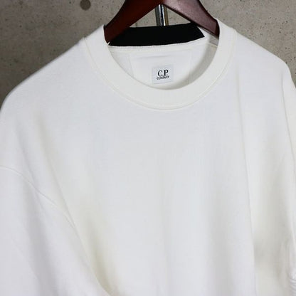 C.P. Company Diagonal Raised Sweatshirt White Size XXL