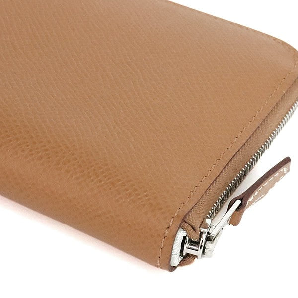 HERMES Azap Compact Silk'in Wallet Gold