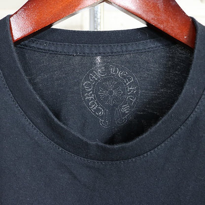 CHROME HEARTS Malibu Floral Cross T-Shirt Black Size S