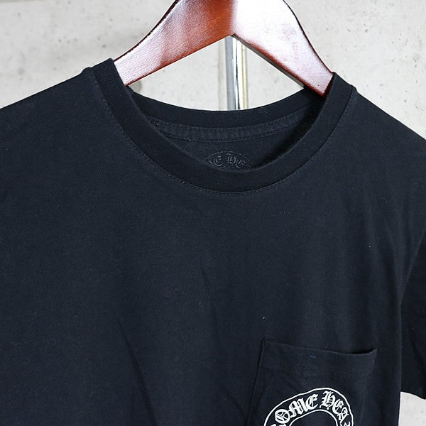 CHROME HEARTS Malibu Floral Cross T-Shirt Black Size S
