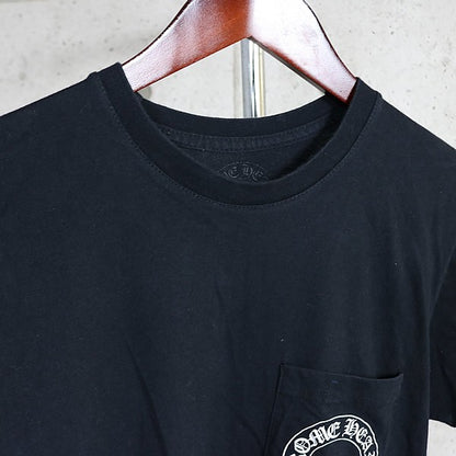 CHROME HEARTS Malibu Floral Cross T-Shirt Black Size S