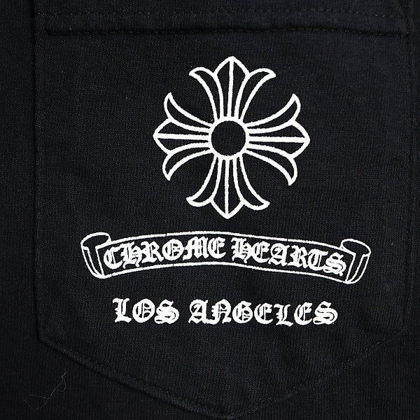 CHROME HEARTS Old LA Ltd CH Plus Pocket T-Shirt Size M
