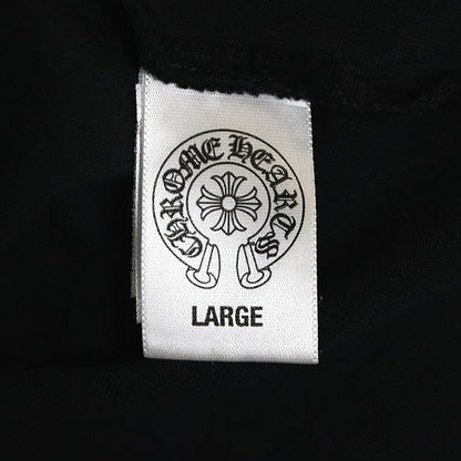 CHROME HEARTS Old BS Fleur Button Polo Black Size L
