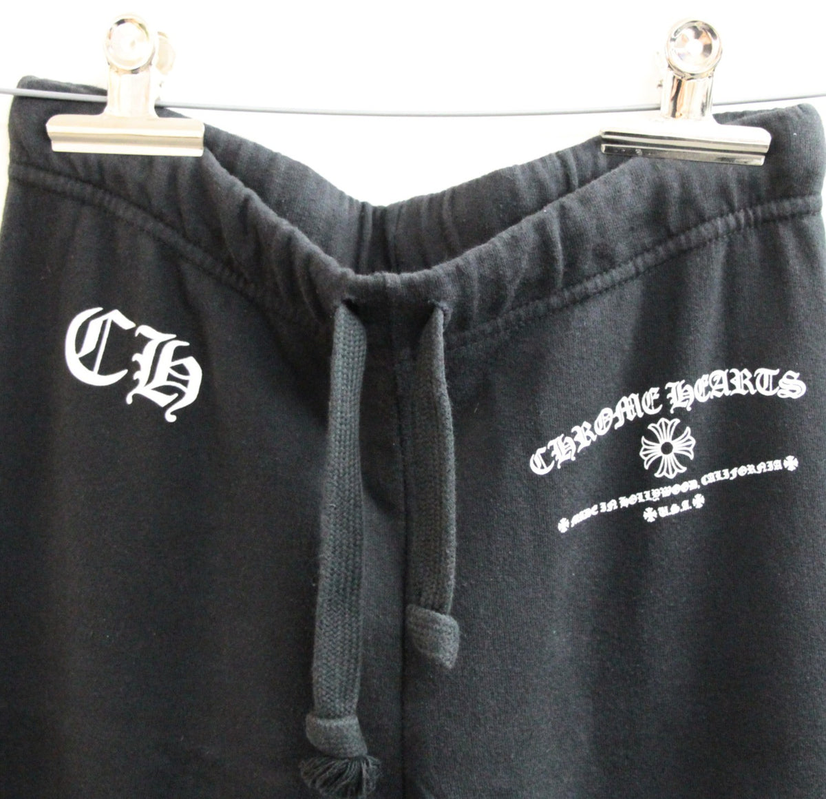 CHROME HEARTS Made in Hollywood Sweatpants Black Size S