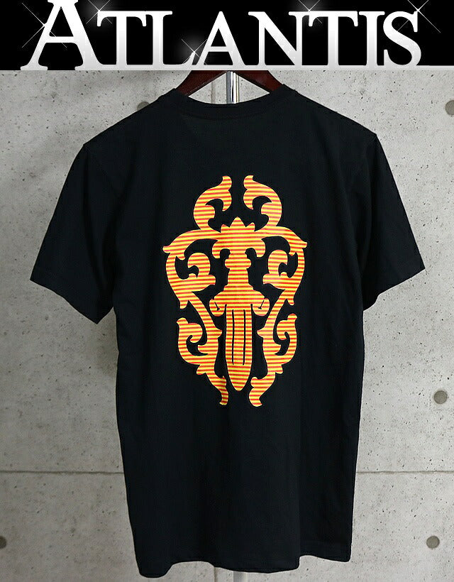 CHROME HEARTS Vine Dagger Back Print T-Shirt Black Size M