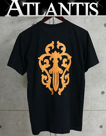 CHROME HEARTS Vine Dagger Back Print T-Shirt Black Size M