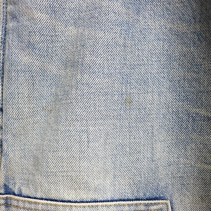 BALENCIAGA 2025 Denim Shorts Light Blue Size S