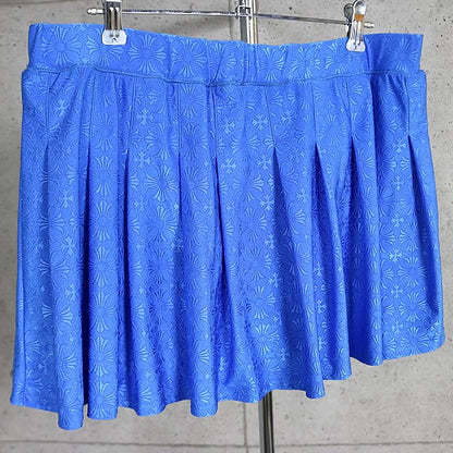 CHROME HEARTS CH Plus All-over Pattern Skirt Blue Size XL