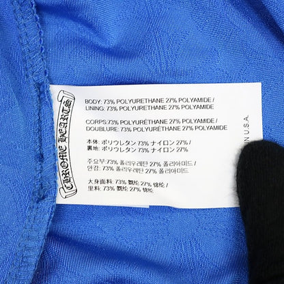 CHROME HEARTS CH Plus All-over Pattern Skirt Blue Size XL