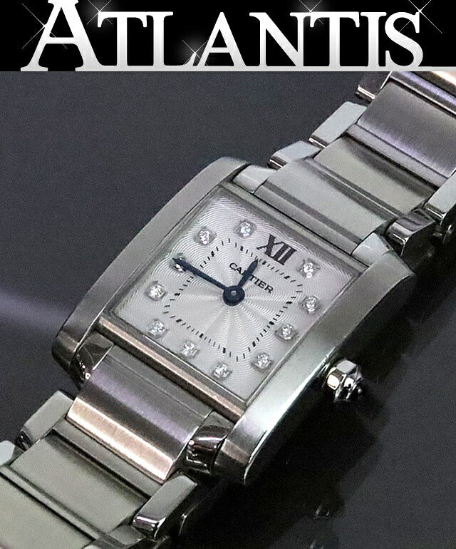 Cartier Tank Française SM Watch Silver