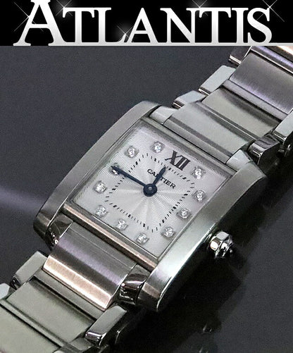 Cartier Tank Française SM Watch Silver