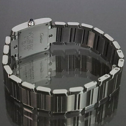 Cartier Tank Française SM Watch Silver