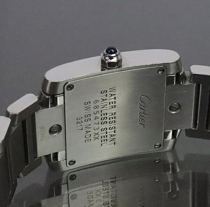 Cartier Tank Française SM Watch Silver