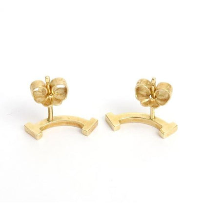 TIFFANY Smile 18K Yellow Mini Earrings