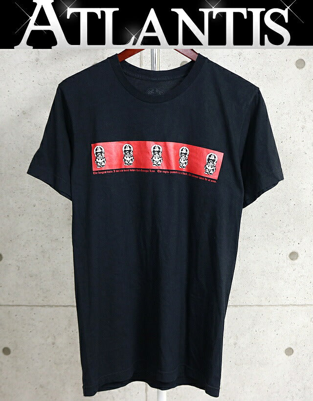 CHROME HEARTS Foti Delphino T-Shirt Black Size M