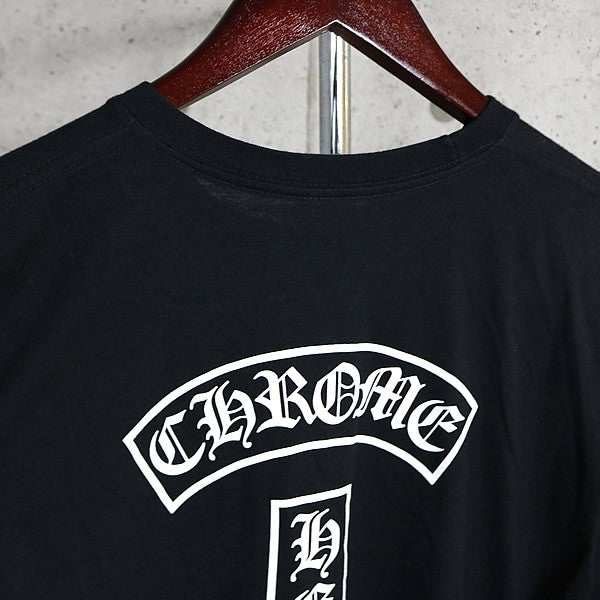 CHROME HEARTS TBAR Horseshoe Pocket T-Shirt Black Size M