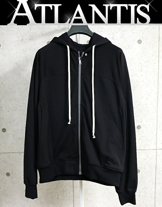 RICK OWENS 26FW Windbreaker Zip Hoodie Black Size S
