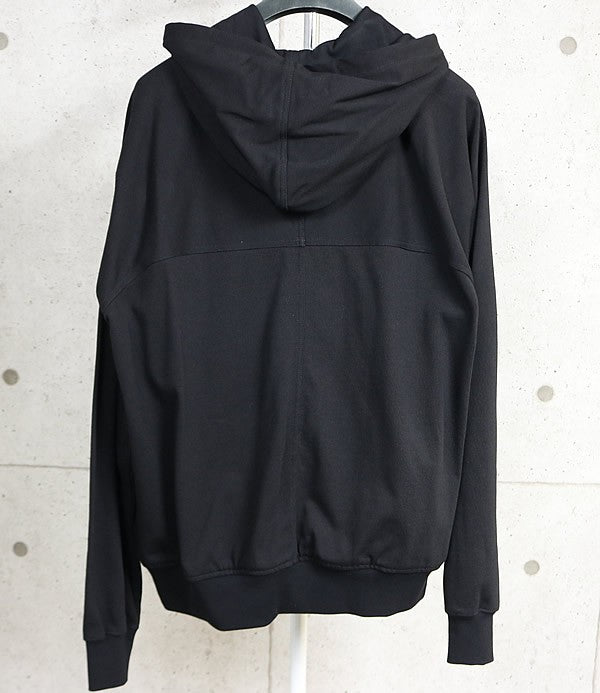 RICK OWENS 26FW Windbreaker Zip Hoodie Black Size S