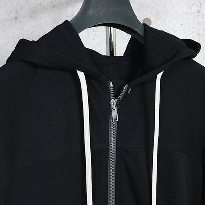 RICK OWENS 26FW Windbreaker Zip Hoodie Black Size S