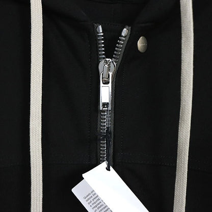 RICK OWENS 26FW Windbreaker Zip Hoodie Black Size S