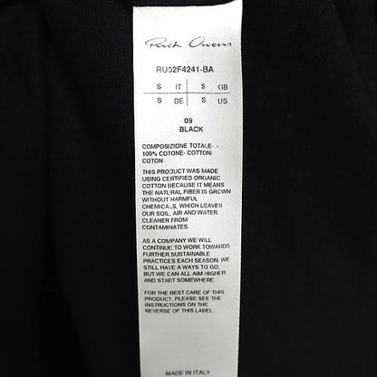 RICK OWENS 26FW Windbreaker Zip Hoodie Black Size S