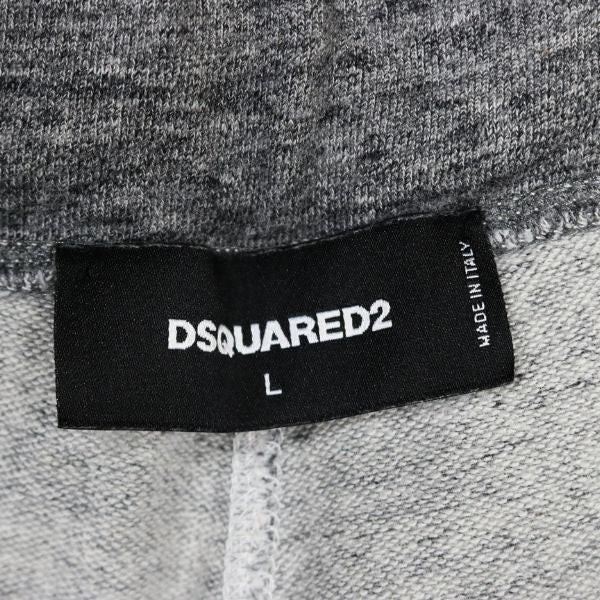 DSQUARED2 Logo Sweat Set-up Grey Sweatshirt Size 2XL
